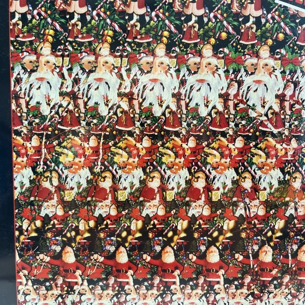 Vintage Springbok Merry Olde Santa Puzzle 3D Sensations World Class 500‎ Pieces